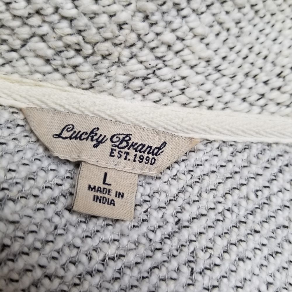 Lucky brand Asymmetrical Zip Up Hoodie - Picture 5 of 6